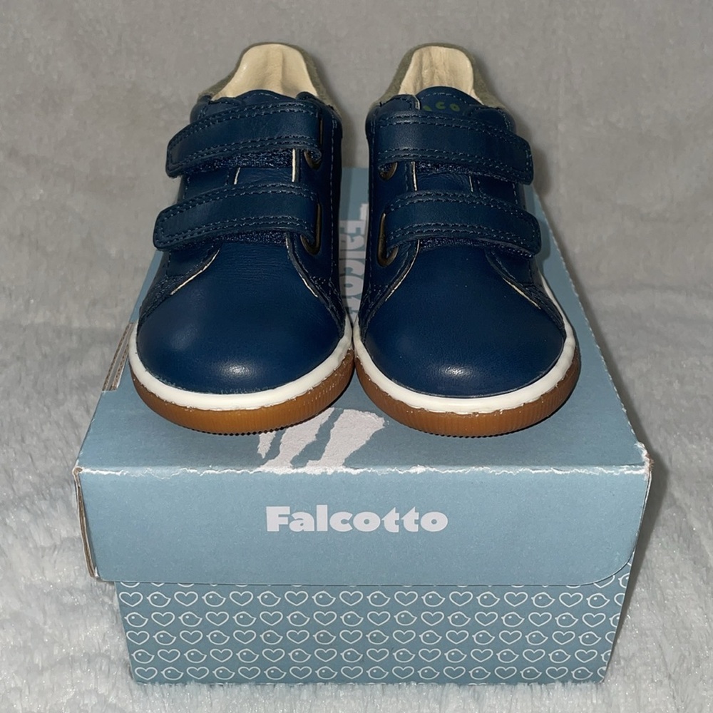 NWT Falcotto Adam Sneaker in Navy-Militare - Picture 8 of 16